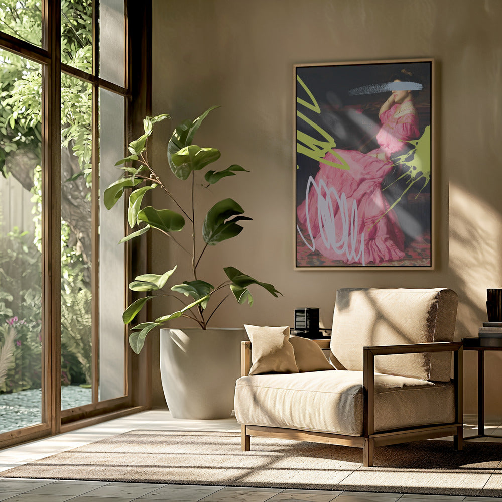 Alteredpinkdress2 | Poster