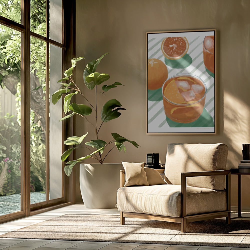 Pandc Cocktailandstripes Copy 2 | Poster