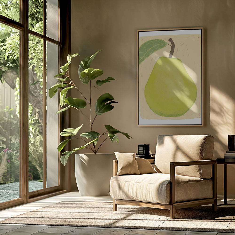 Big green pear | Poster