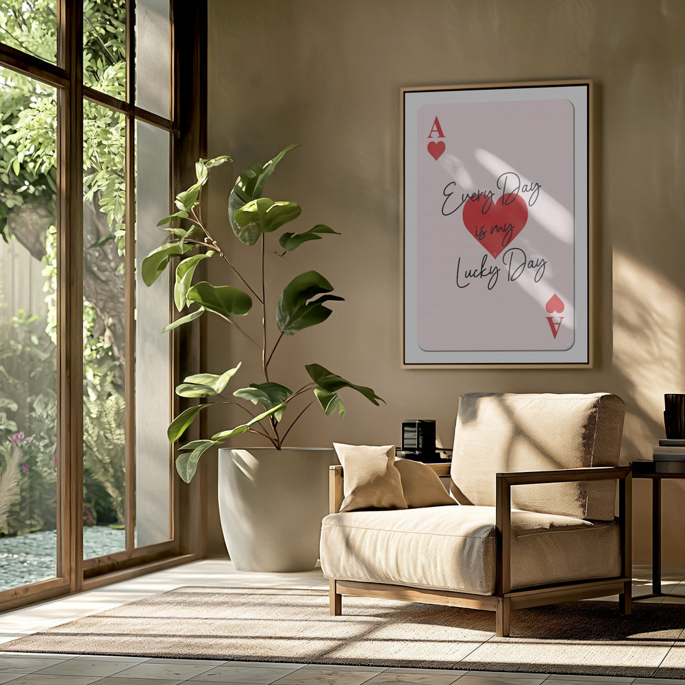 Lucky Ace Hearts | Poster