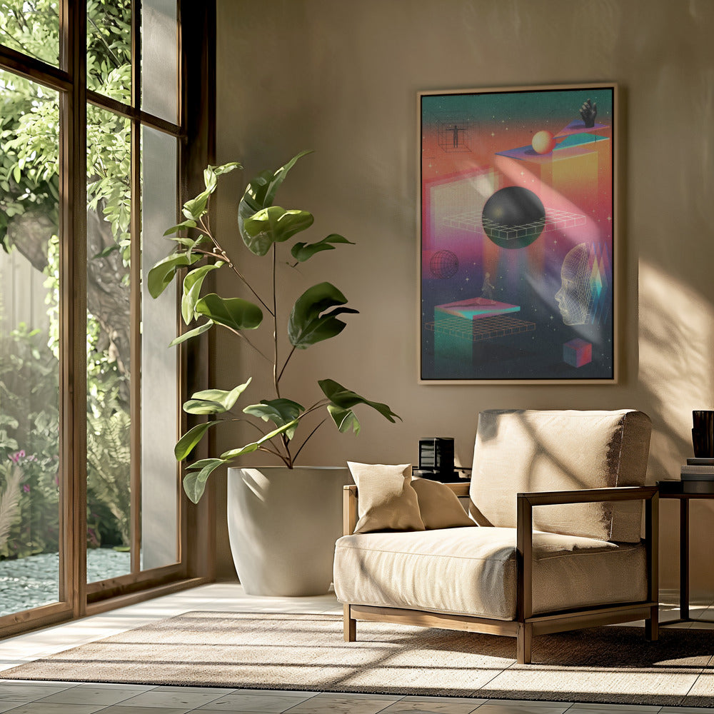 Between Dimensions | Poster