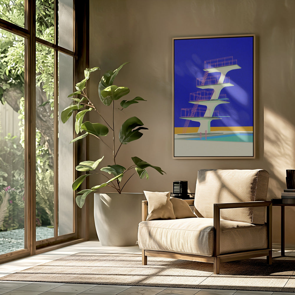 Diving Tower | Poster