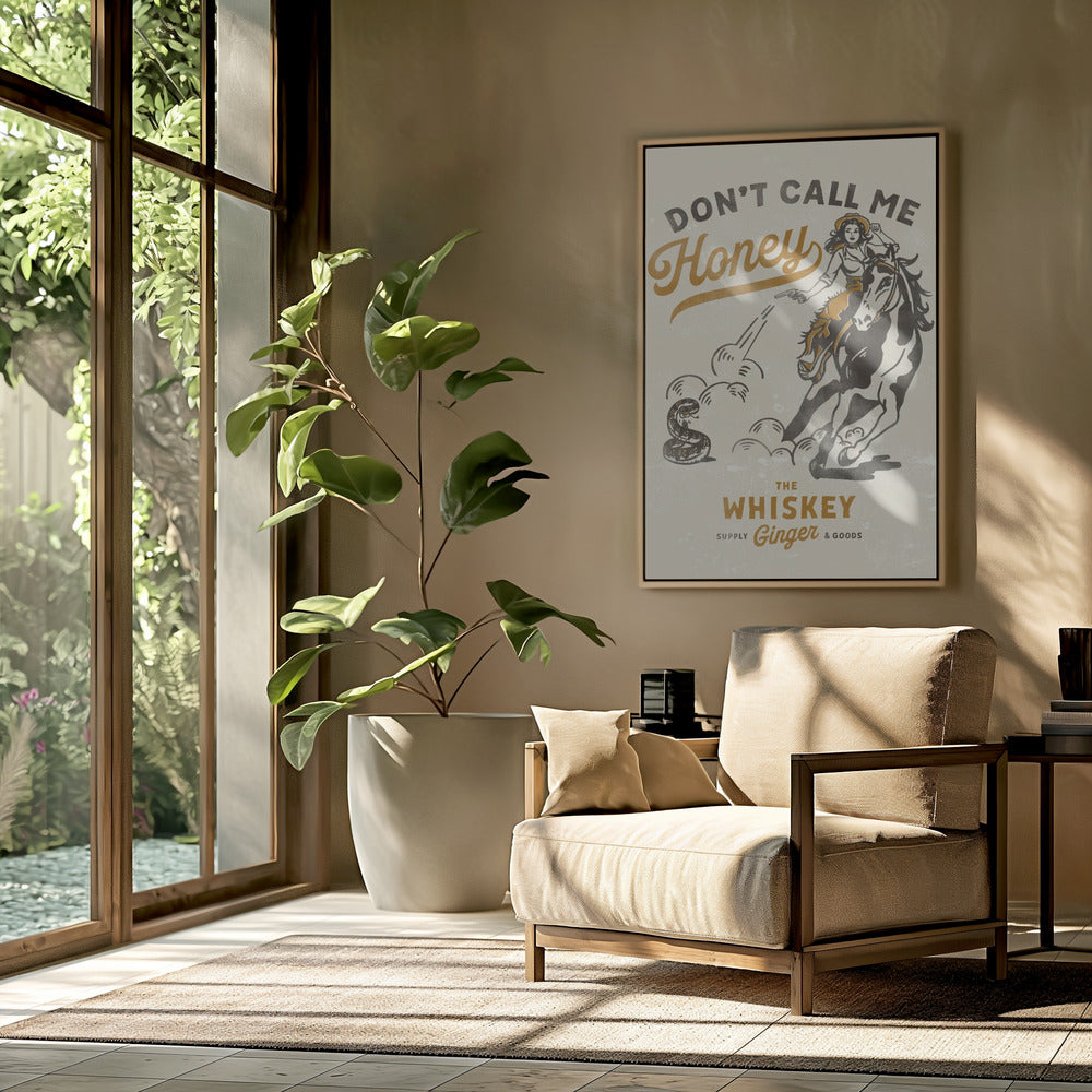 Dont Honey Print 2 | Poster