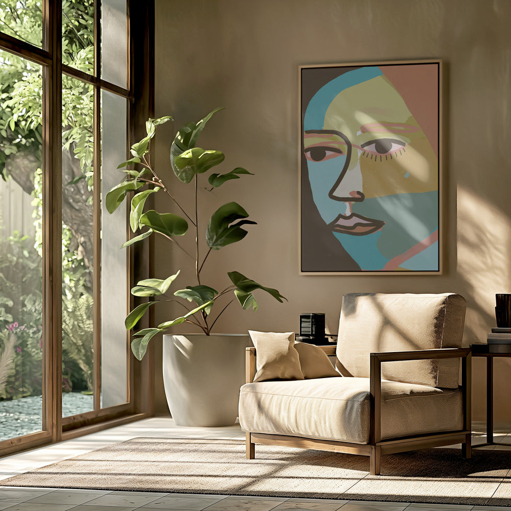 Abstract face | Poster