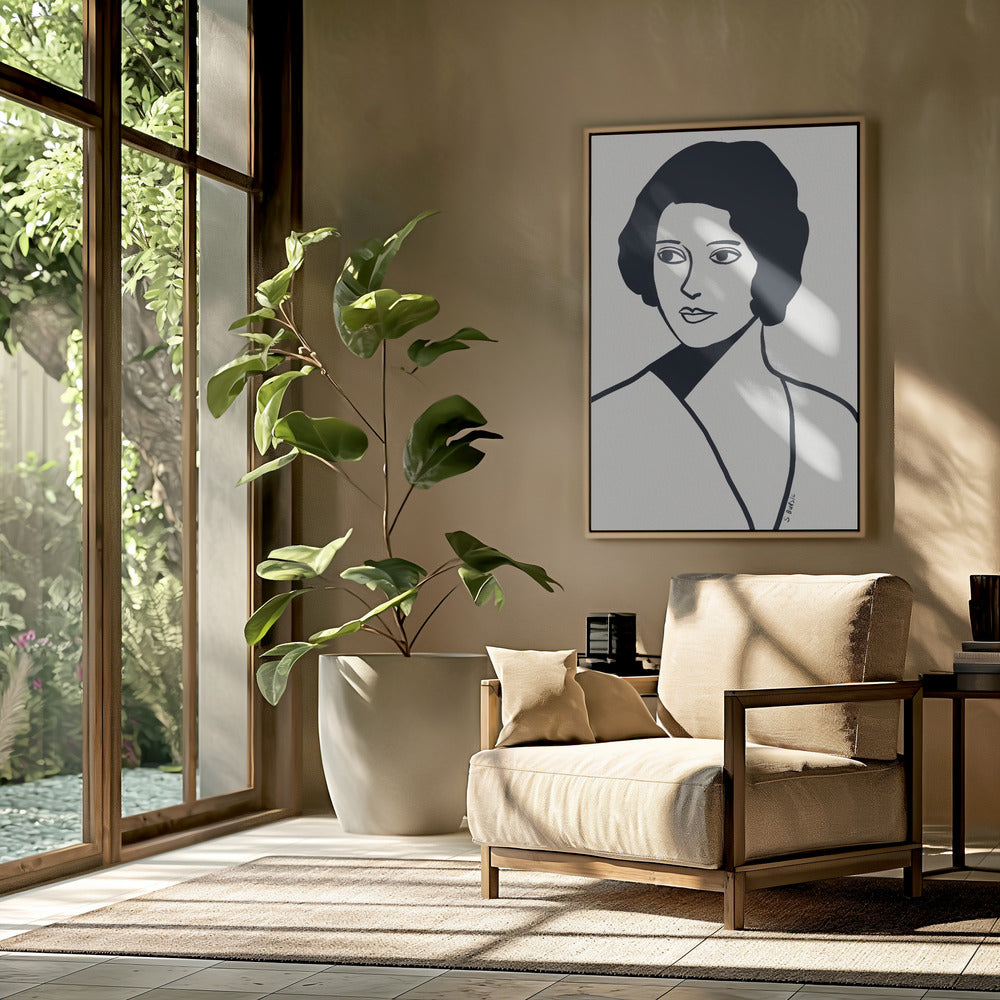 Vintage woman | Poster