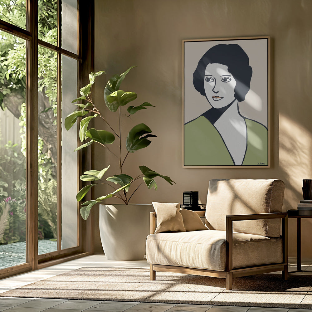 Vintage woman | Poster