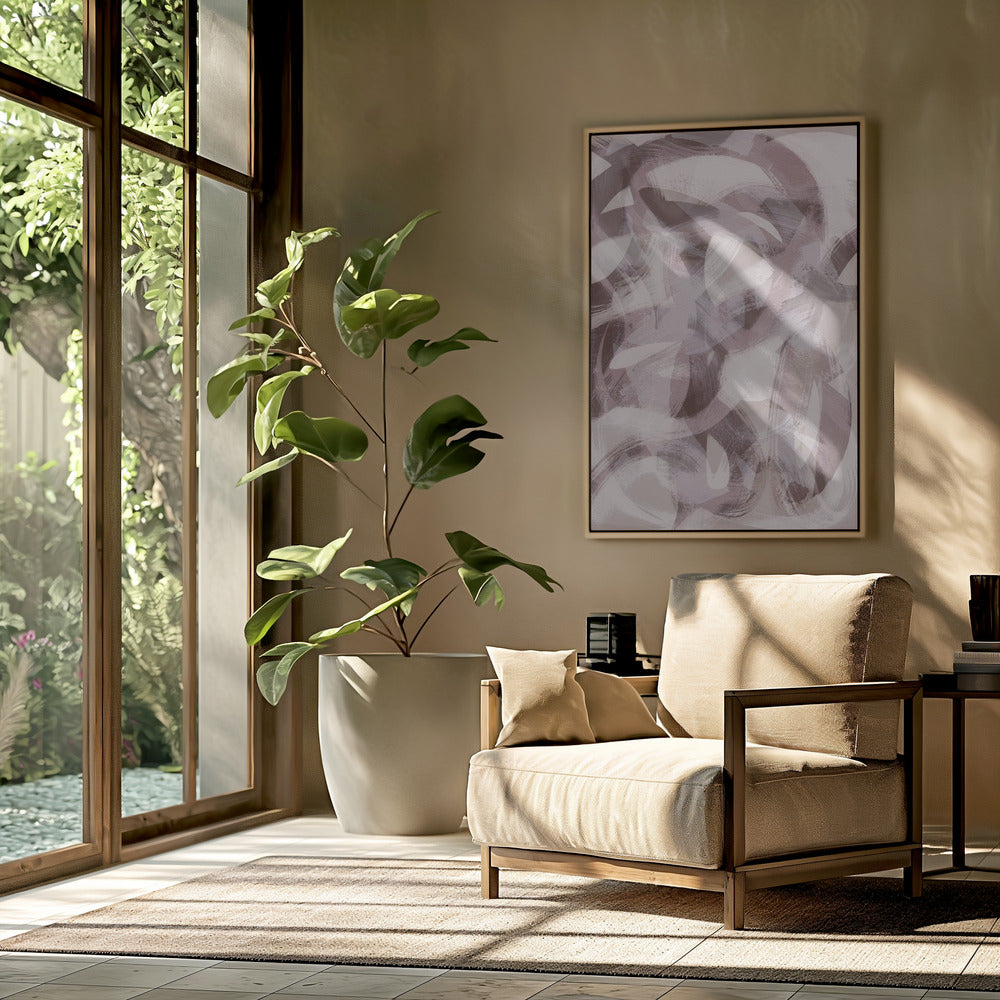 Abstract Brush Strokes 169X | Poster