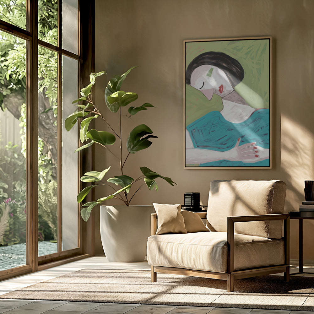 The sleeping woman | Poster