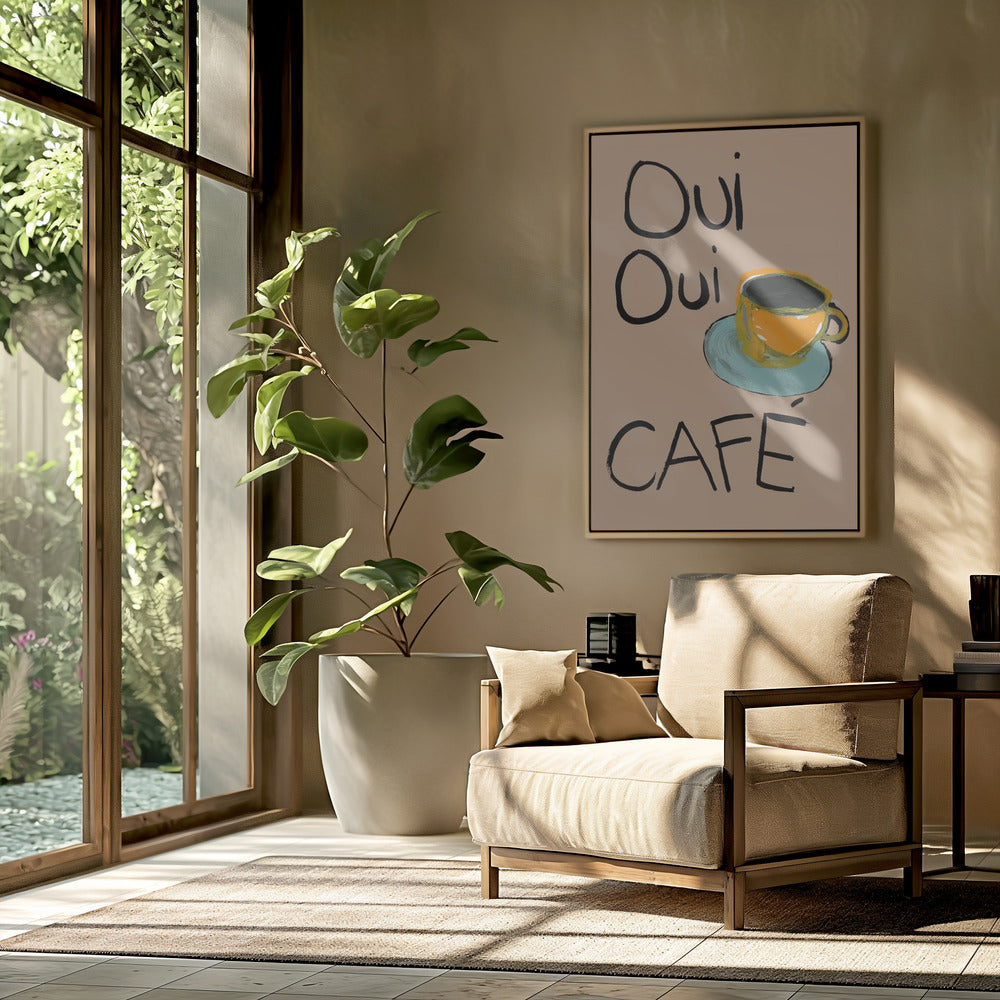 Oui Oui Café | Poster
