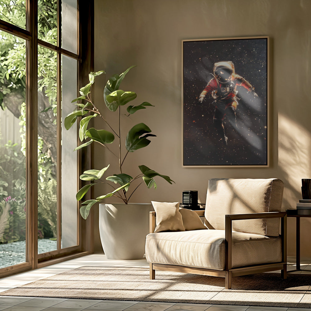 An Astronaut in Space | Poster