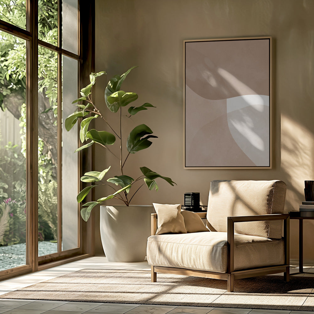 Boho watercolor strokes 5 | Poster