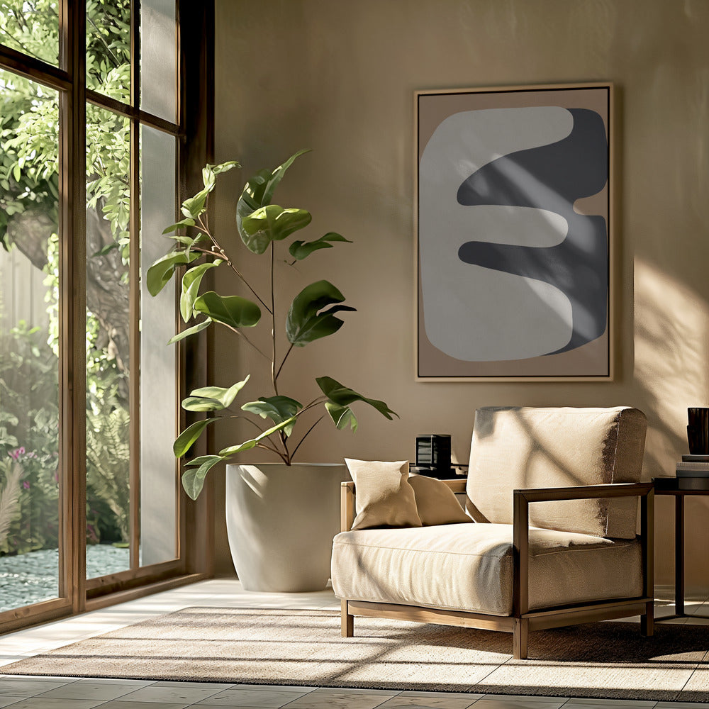 Brown and black art 3 | Poster