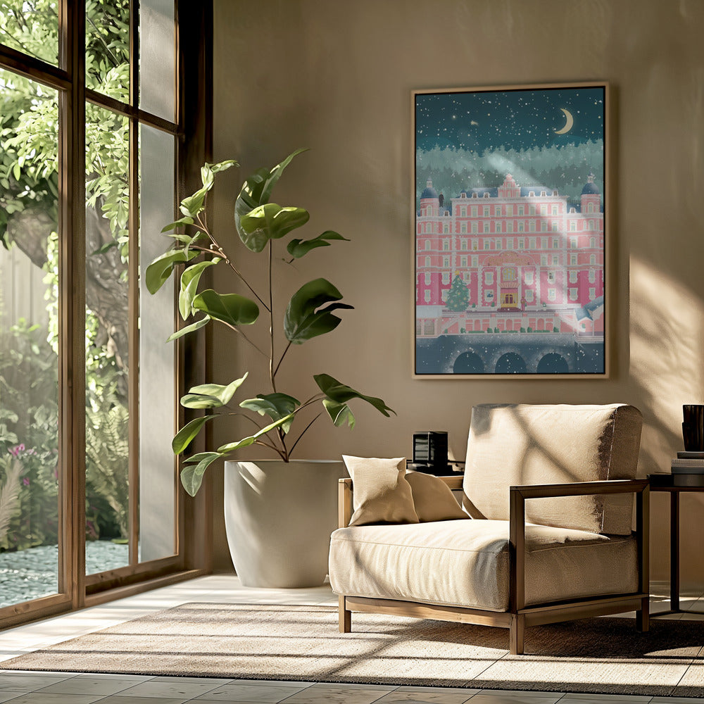 The Grand Budapest Hotel Holidays | Poster