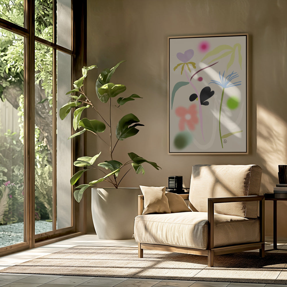 QUIET FLOWERS DANCE | Poster