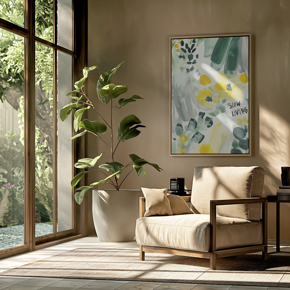 Serene Blooms | Poster