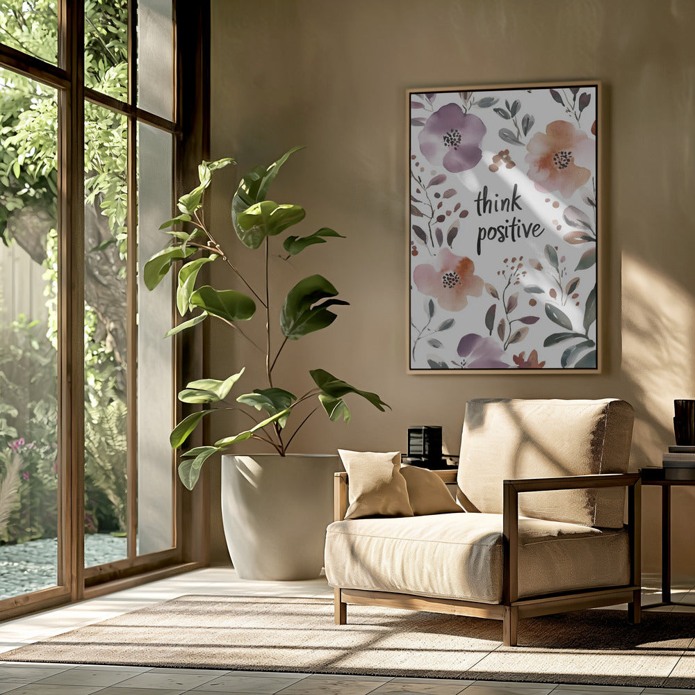 Floral Positivity Burst | Poster