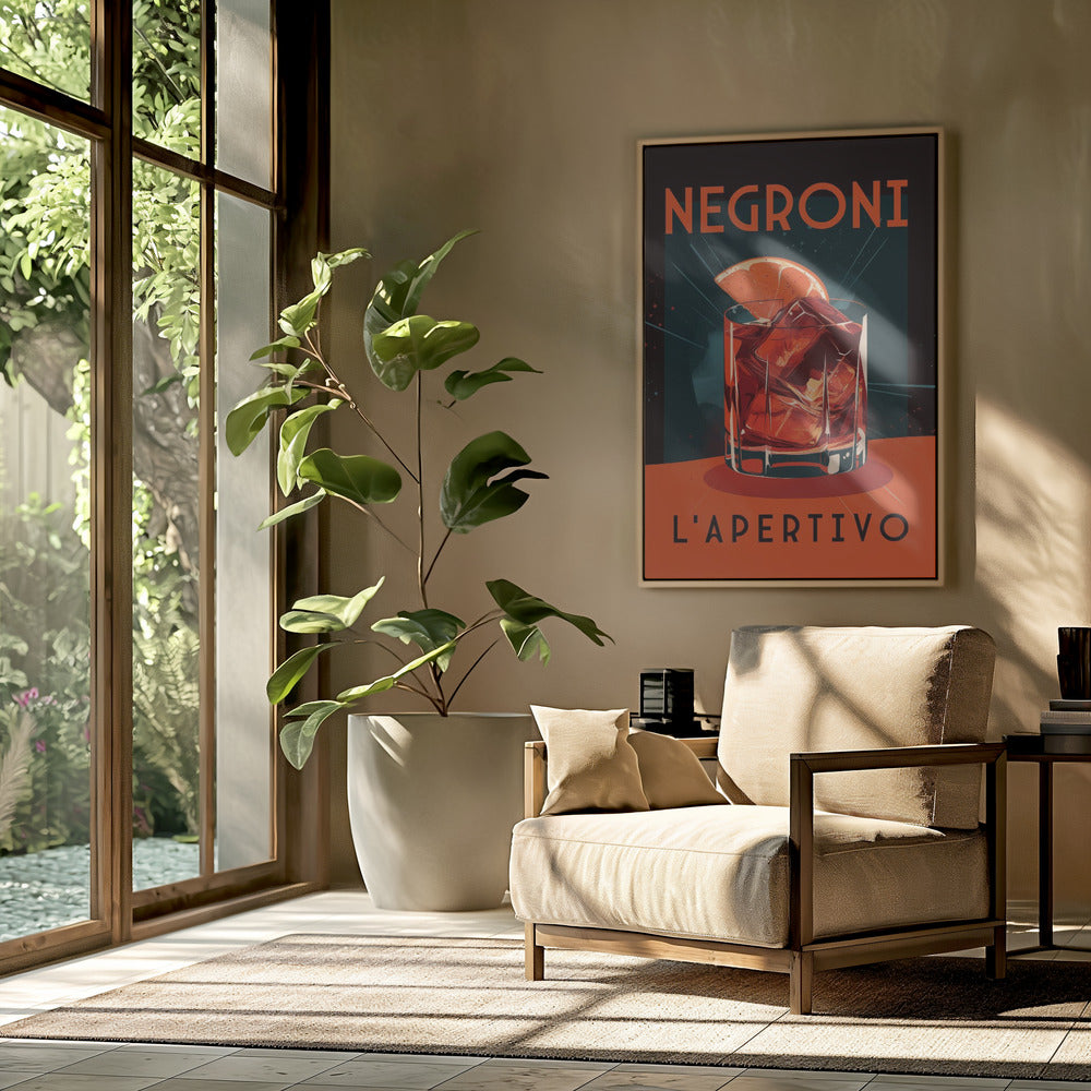 Negroni L&#039; Apertivo | Poster