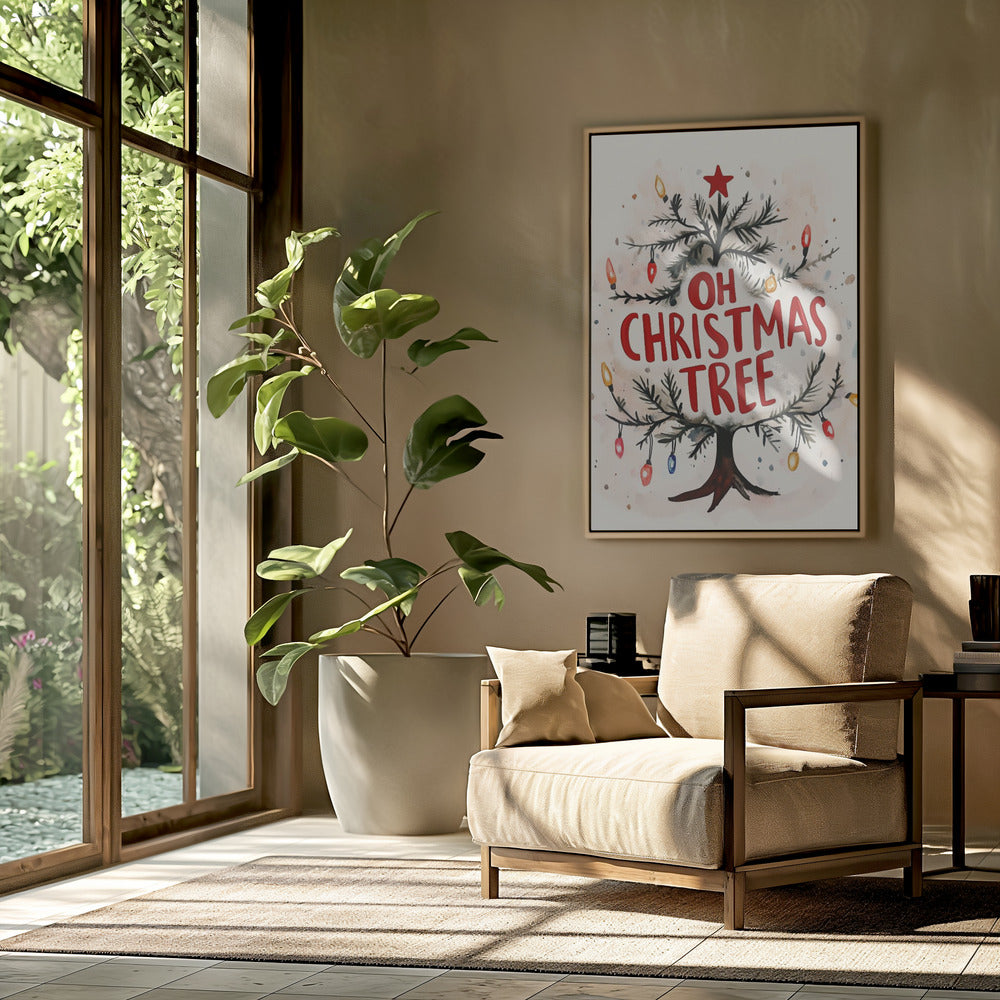 Festive Tree Glow | Poster