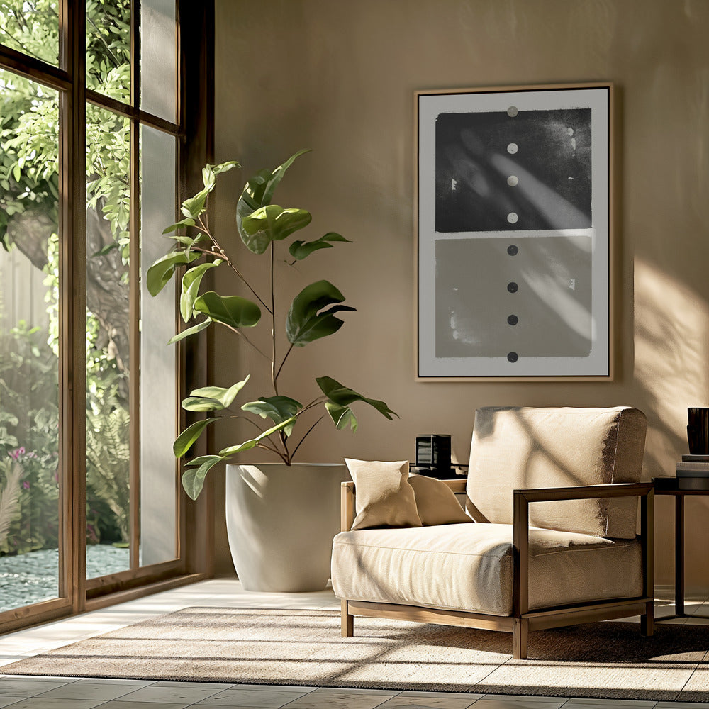 Evening Rendezvous Abstraction | Poster