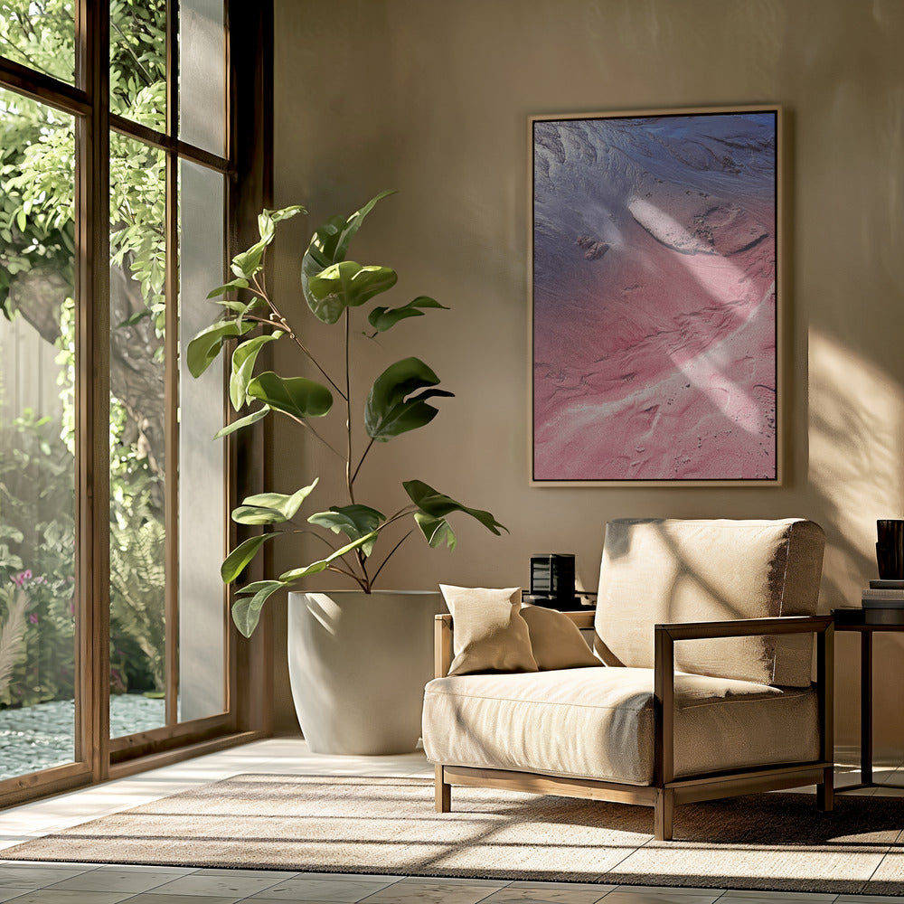 Crimson Tides Flow | Poster