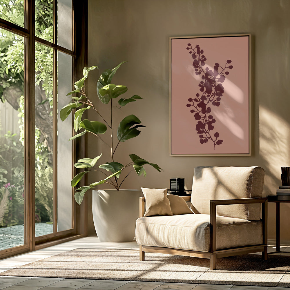 Floral Silhouette 3 | Poster