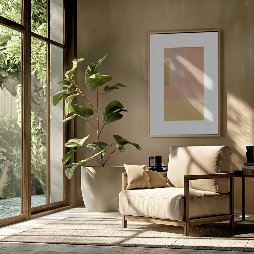 Abstract Textured Composition 4 | Poster