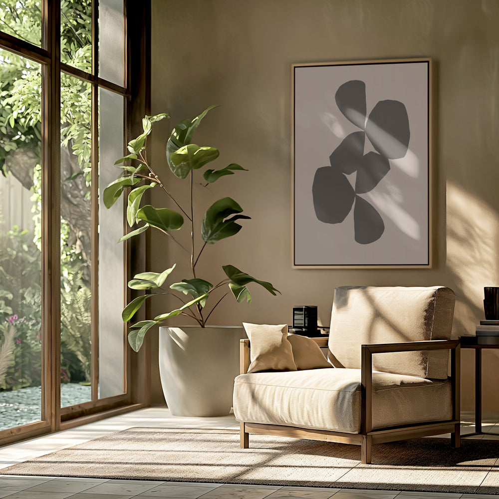 Petals in Contrast | Poster