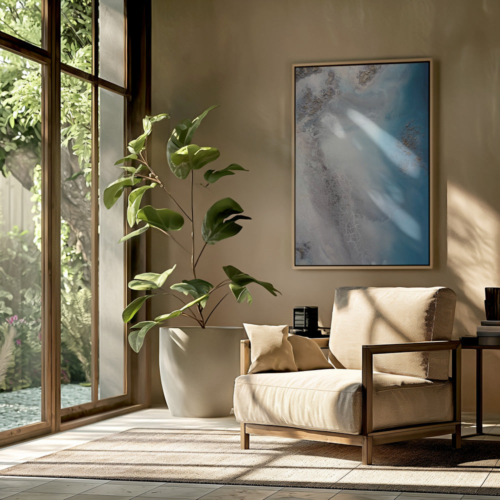 Aerial Beach  - Seaside Whispers 2 | Poster