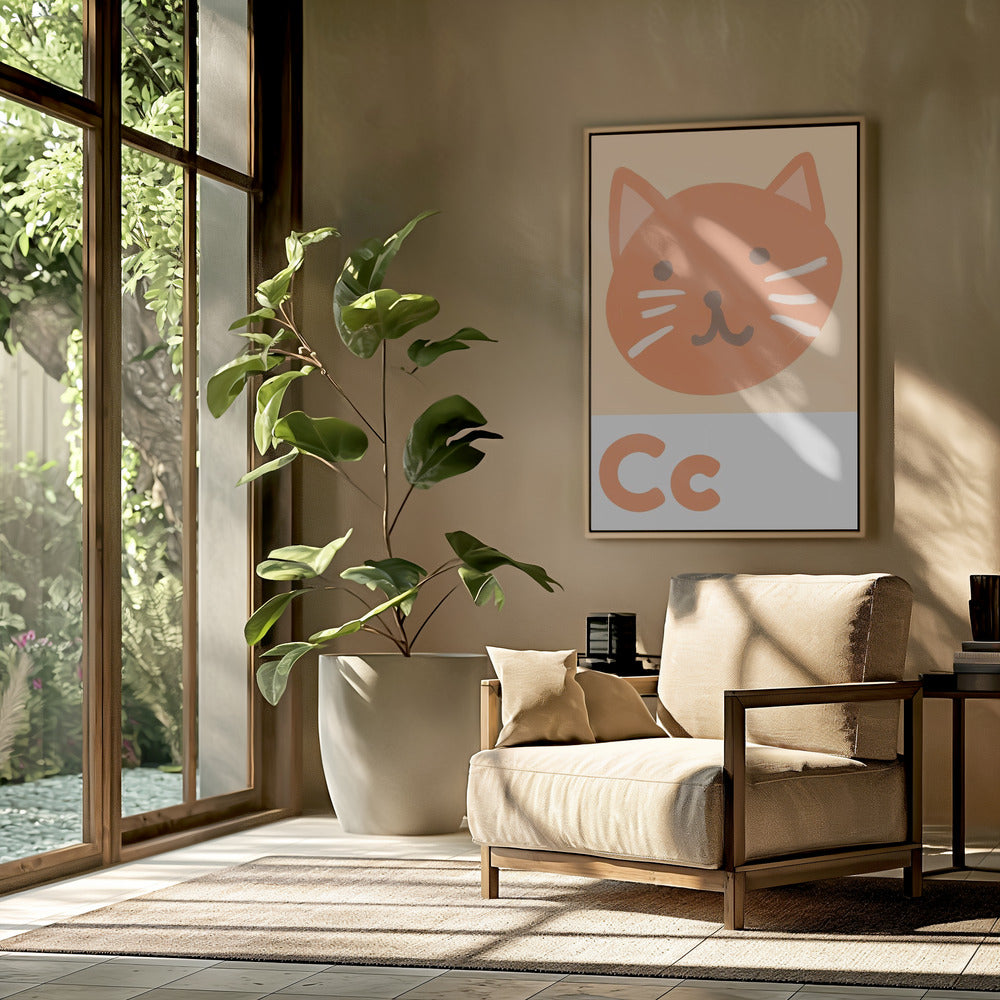 Cuddly Cat C | Poster