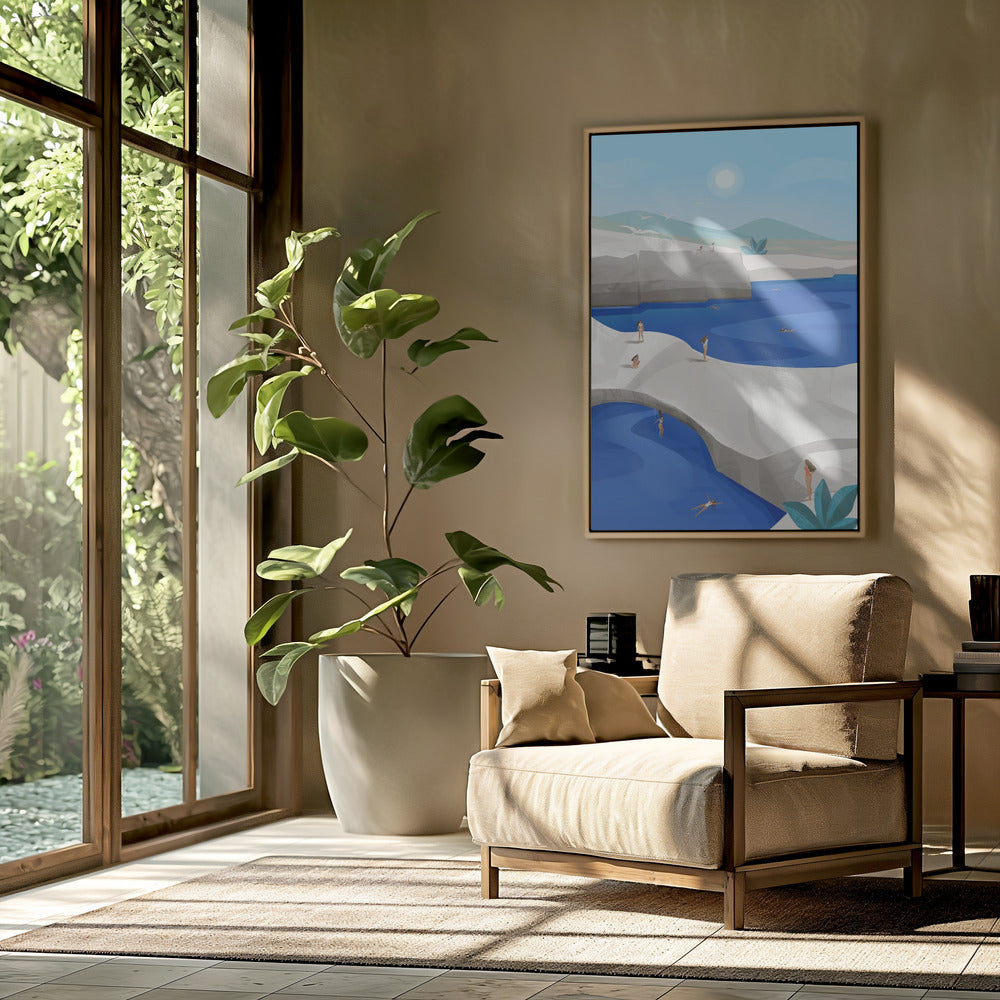 Cliff Jumping, Greece | Poster