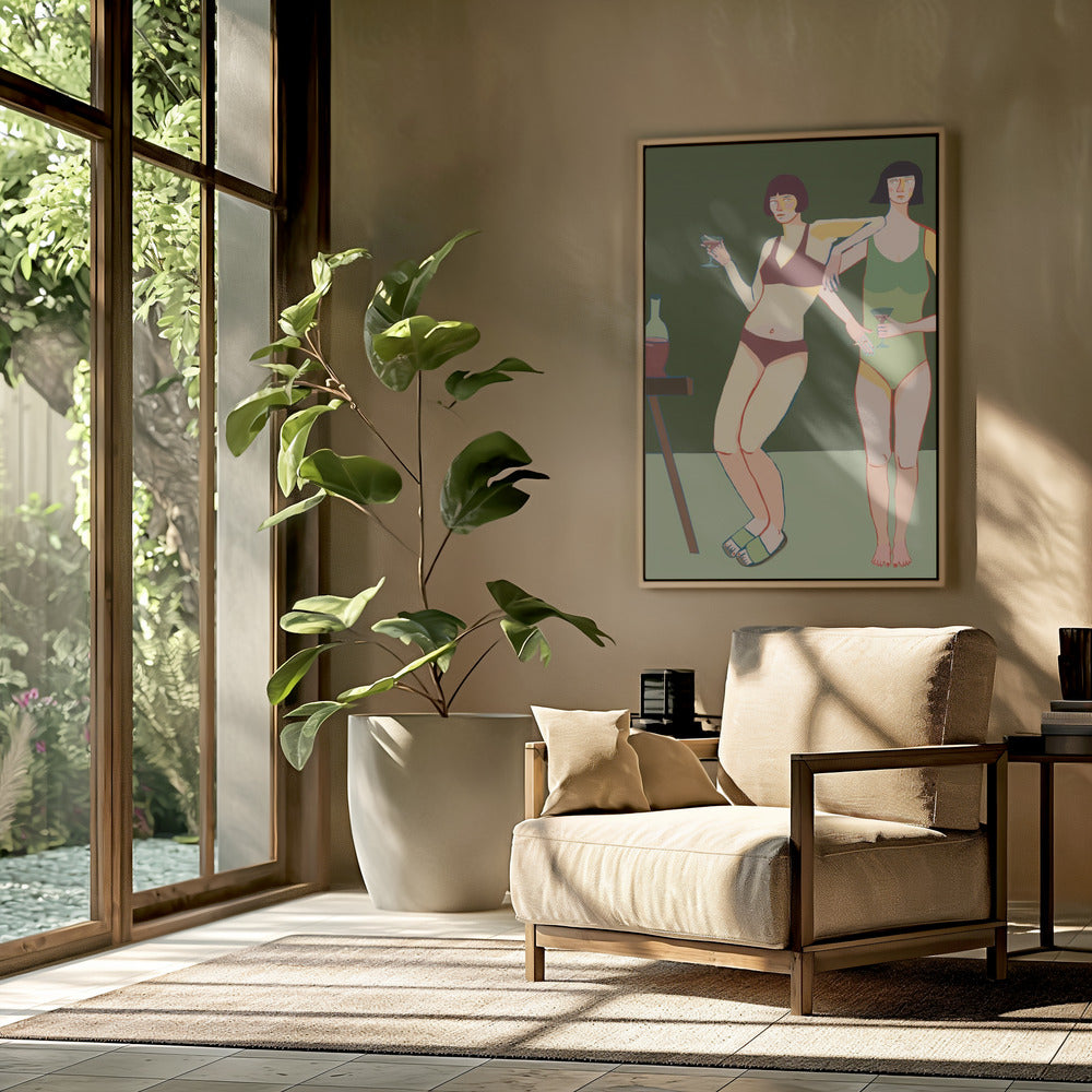 Loungin’ Ladies | Poster