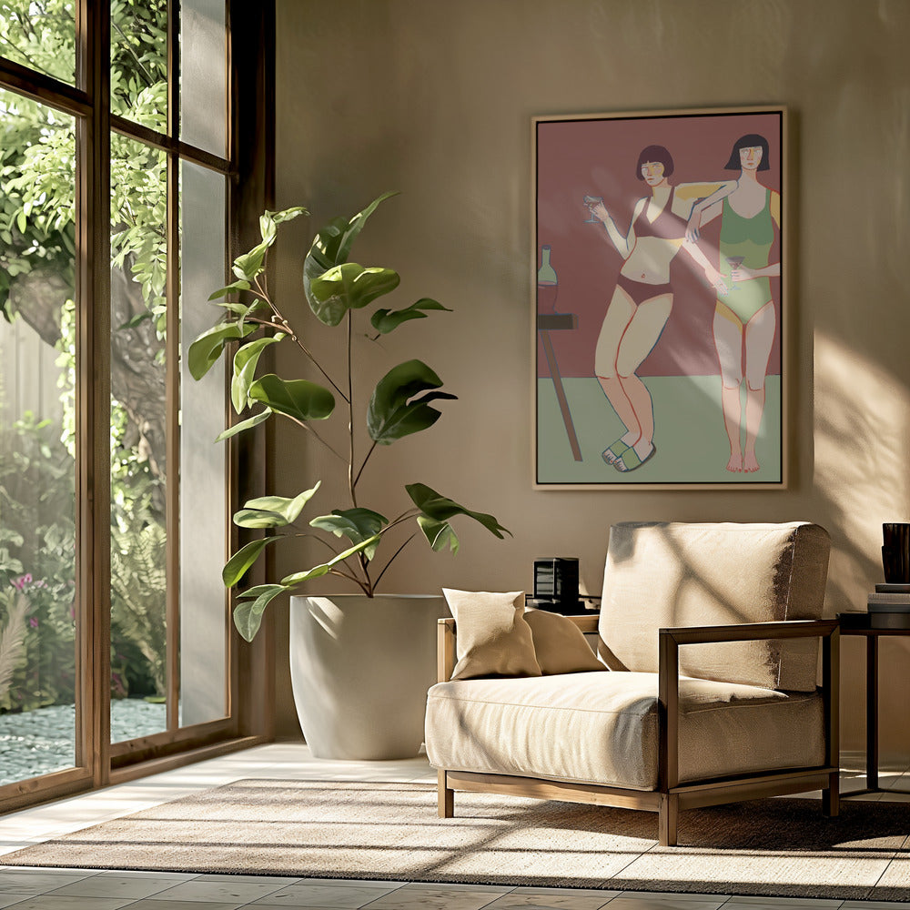 Loungin’ Ladies | Poster