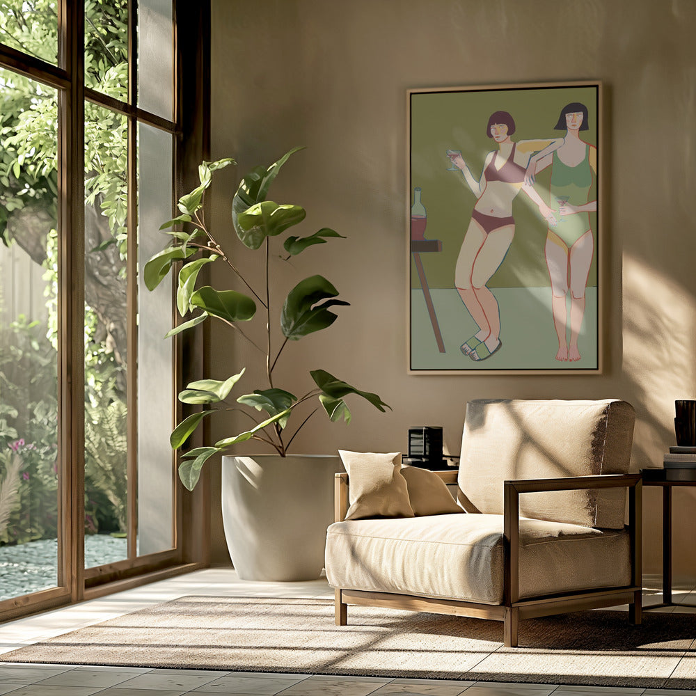 Loungin’ Ladies | Poster