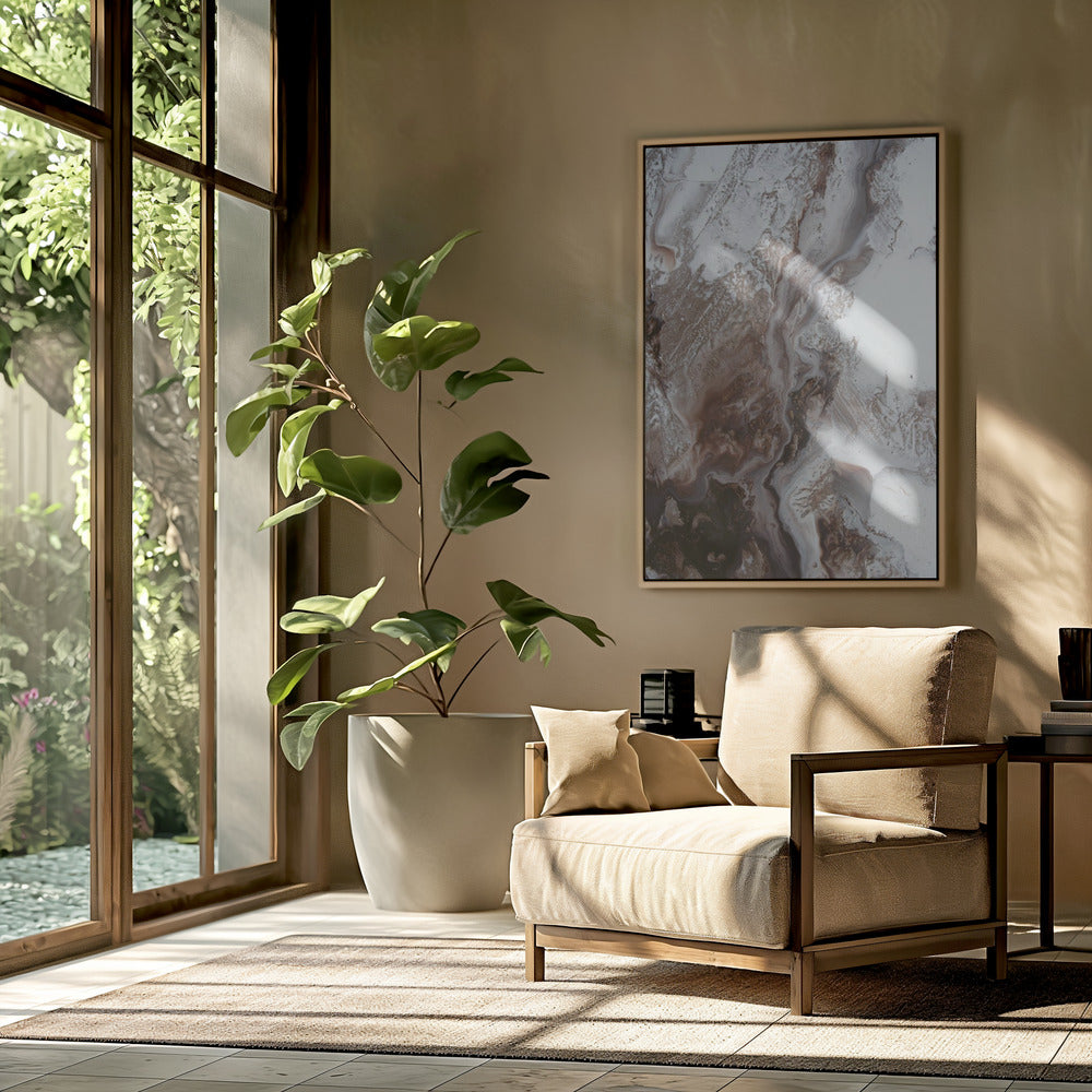 Timeless Art -Earthly Currents 2 - earth marble | Poster