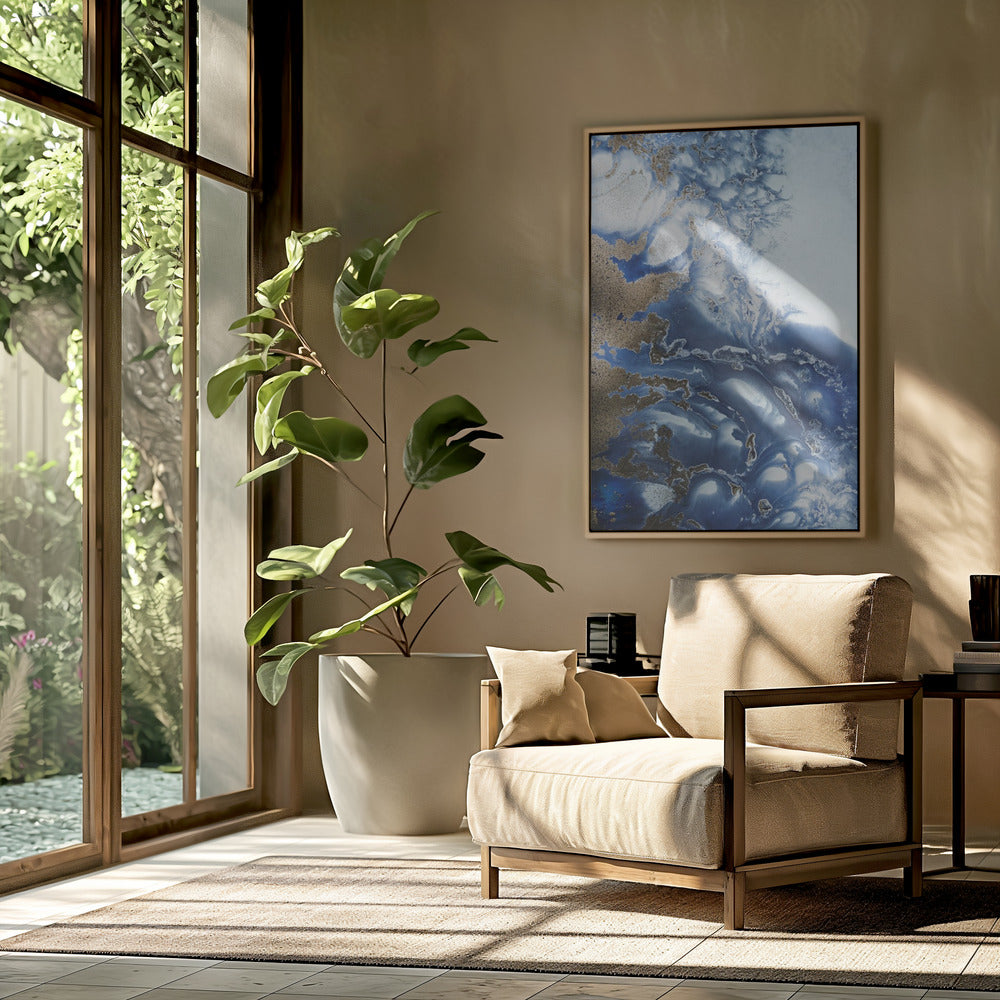 Peaceful - Ocean Wave Waltz  - Oceanic textures | Poster