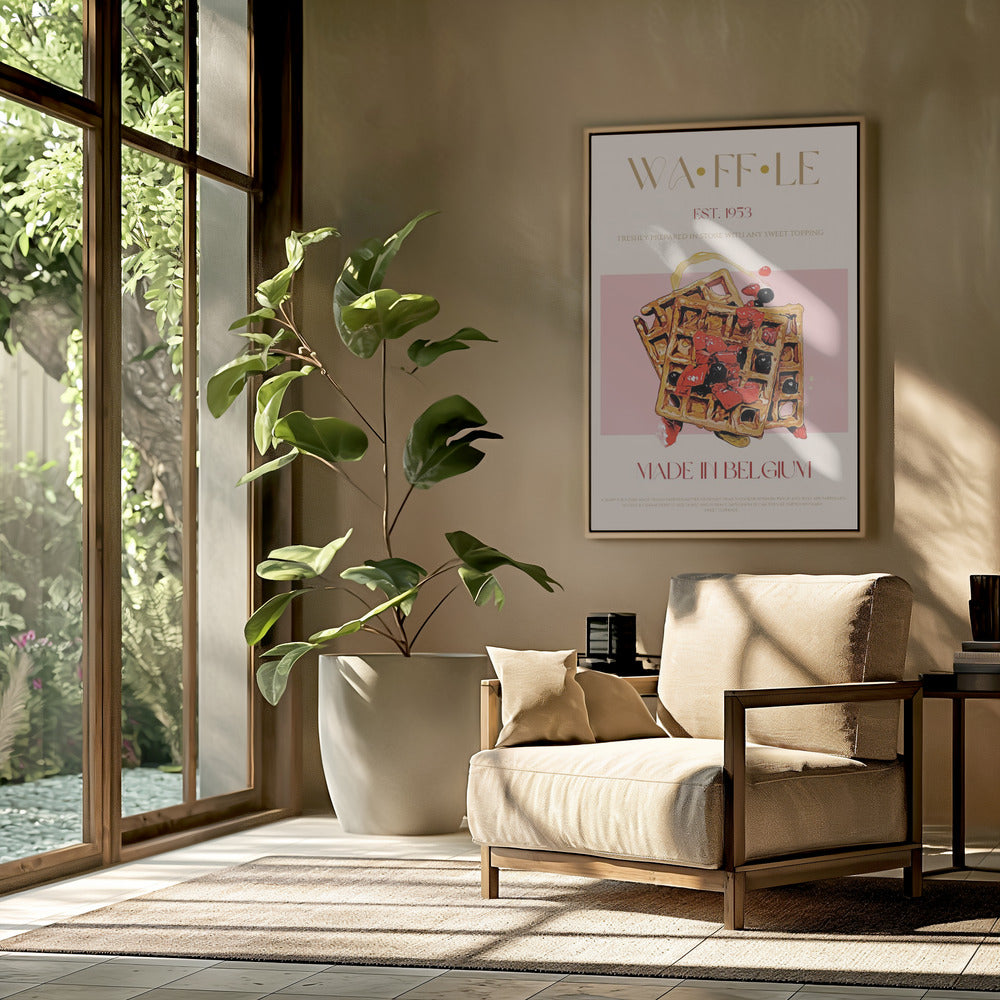 Waffle Print | Poster