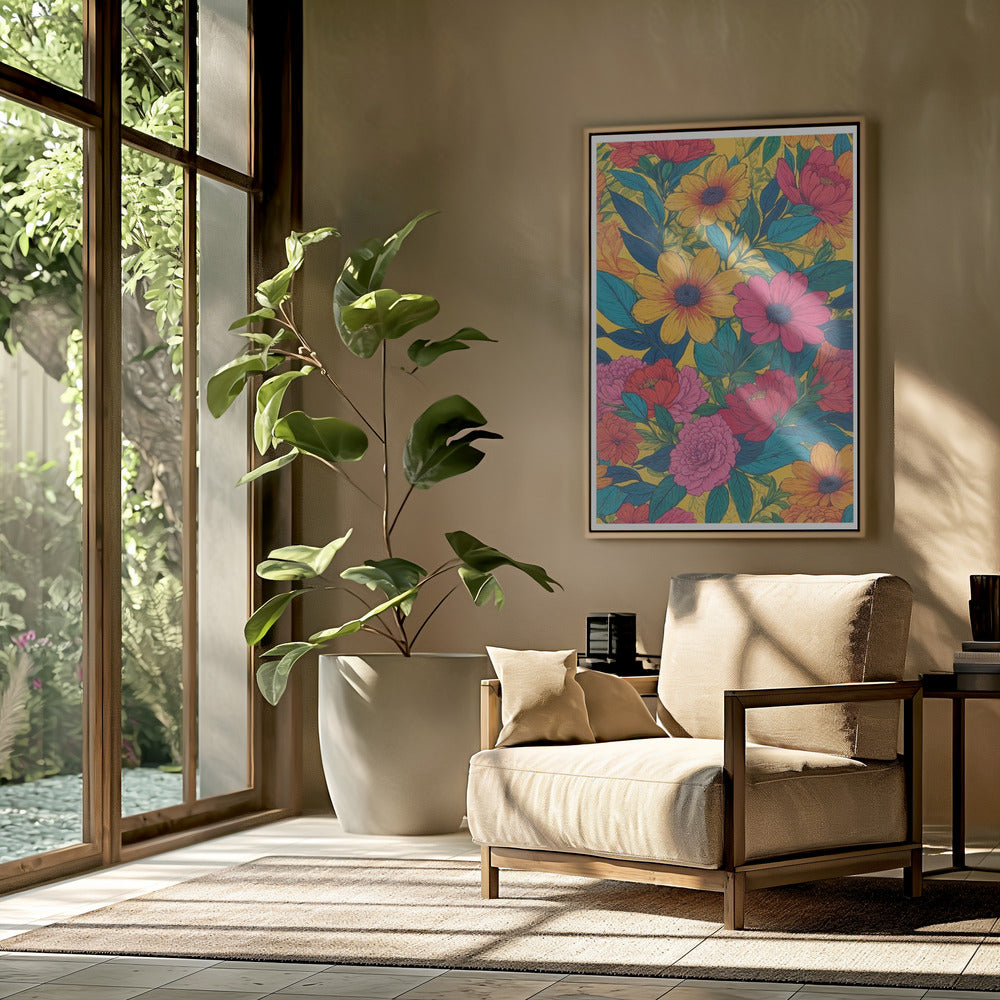 Vibrant Blooming | Poster