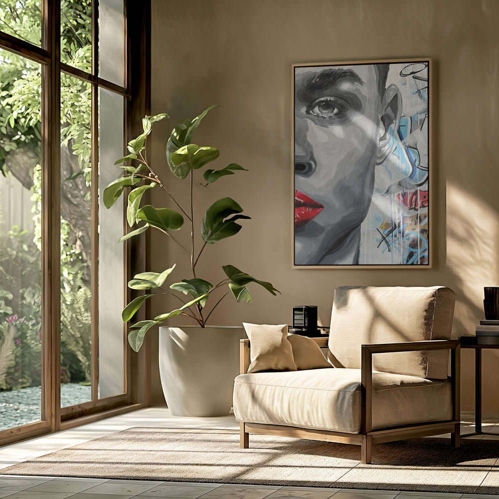 Vivid Graffiti Glance | Poster