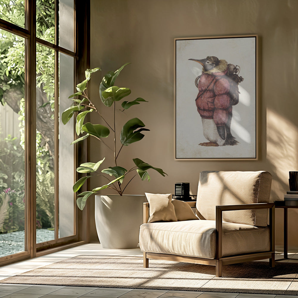 Skybound Penguin | Poster