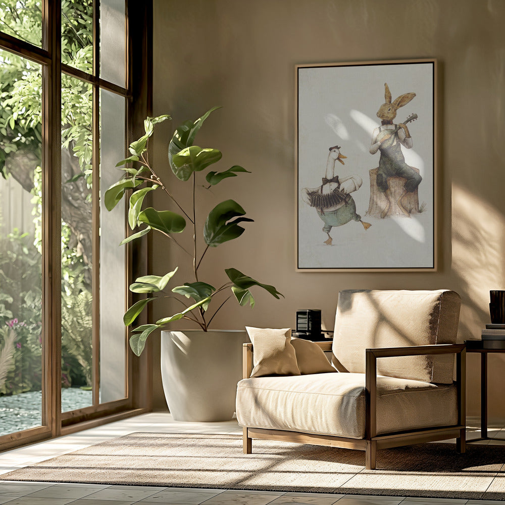 Feathered &amp; Furry Harmony | Poster