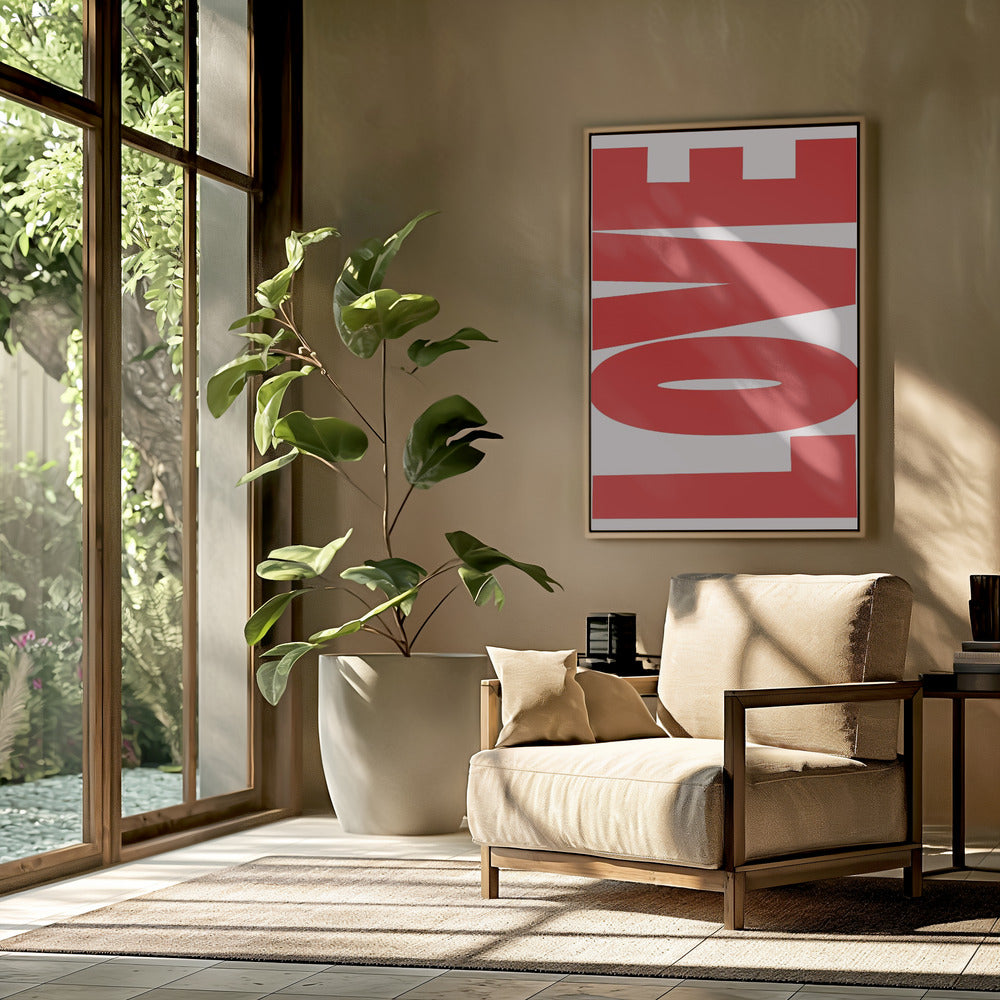 Bold Red Message | Poster