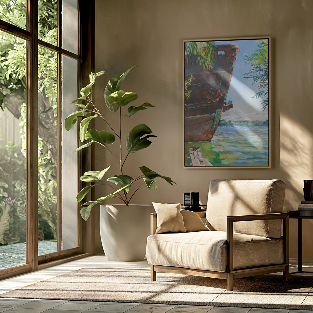 Ship On The River | Poster