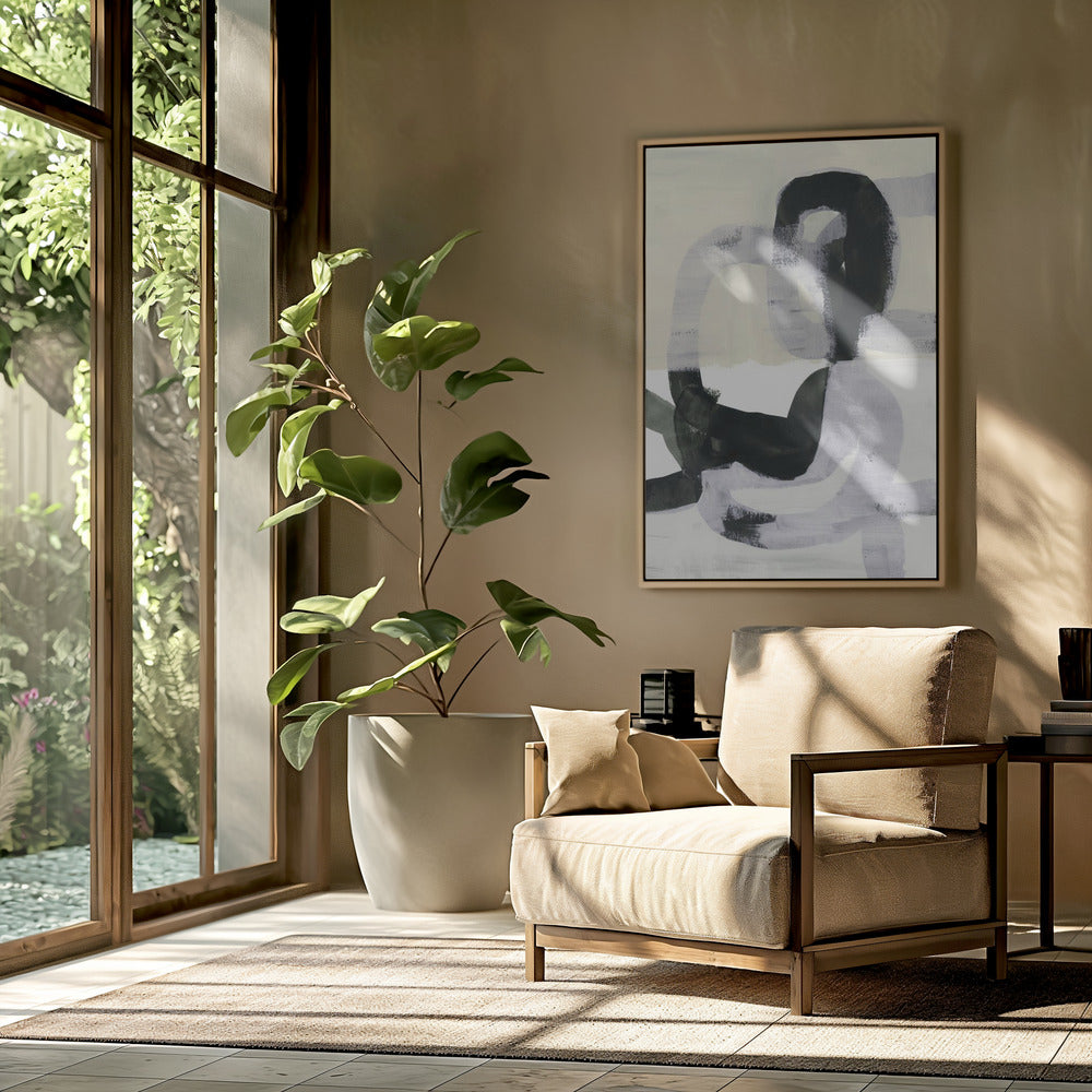 Black and White Gestures | Poster