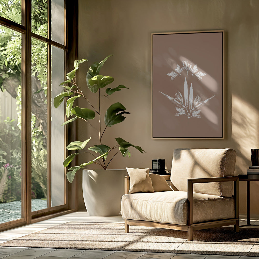 Leafy Emblem Design | Poster