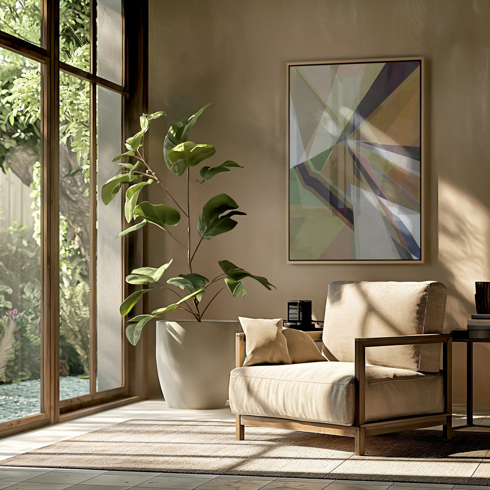 Earth Tones Echoes | Poster