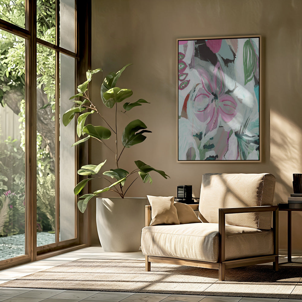 Painted Bloom Whispers | Poster