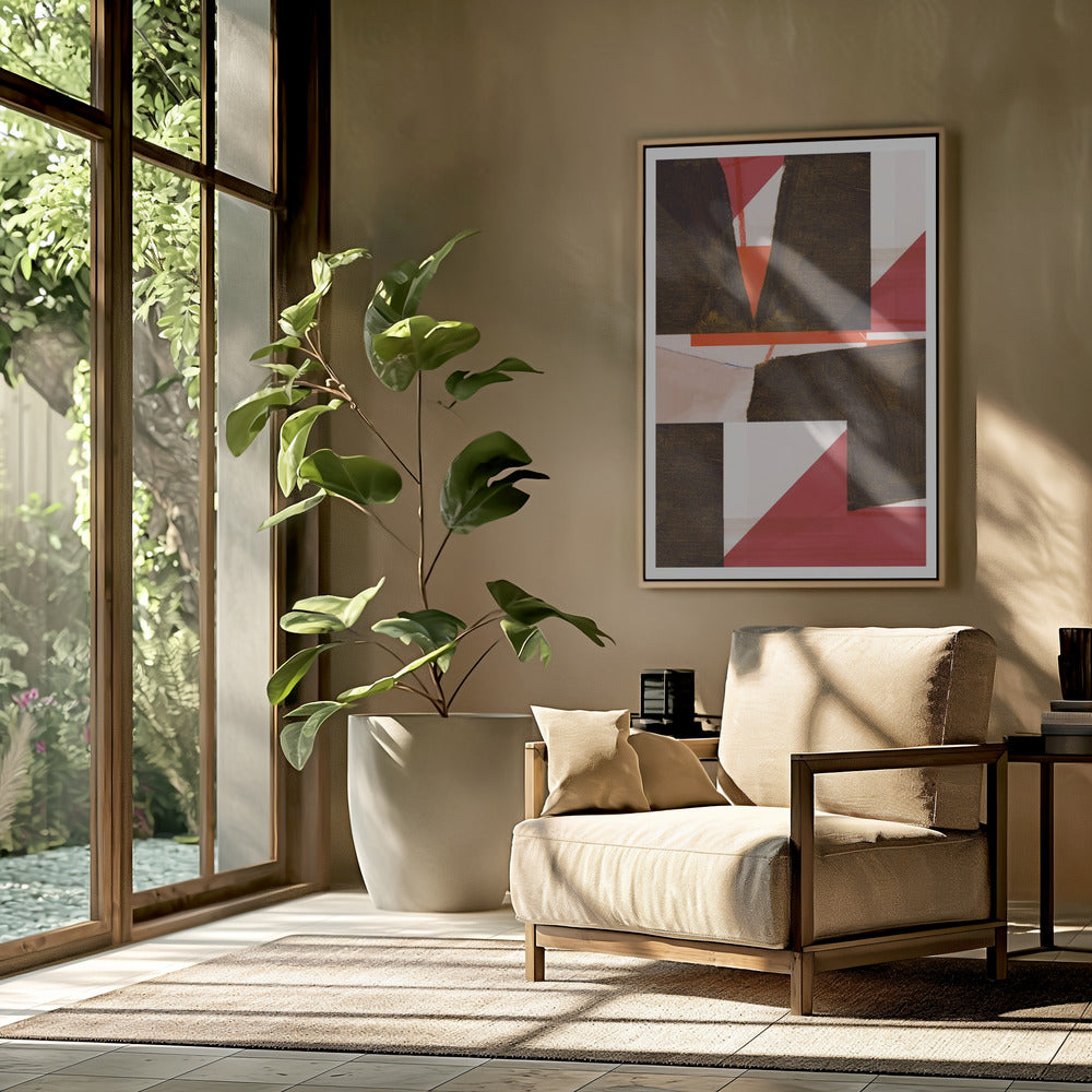 Colorful Bold Geometric Shapes | Poster