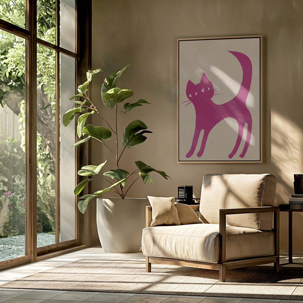 Pink cat | Poster