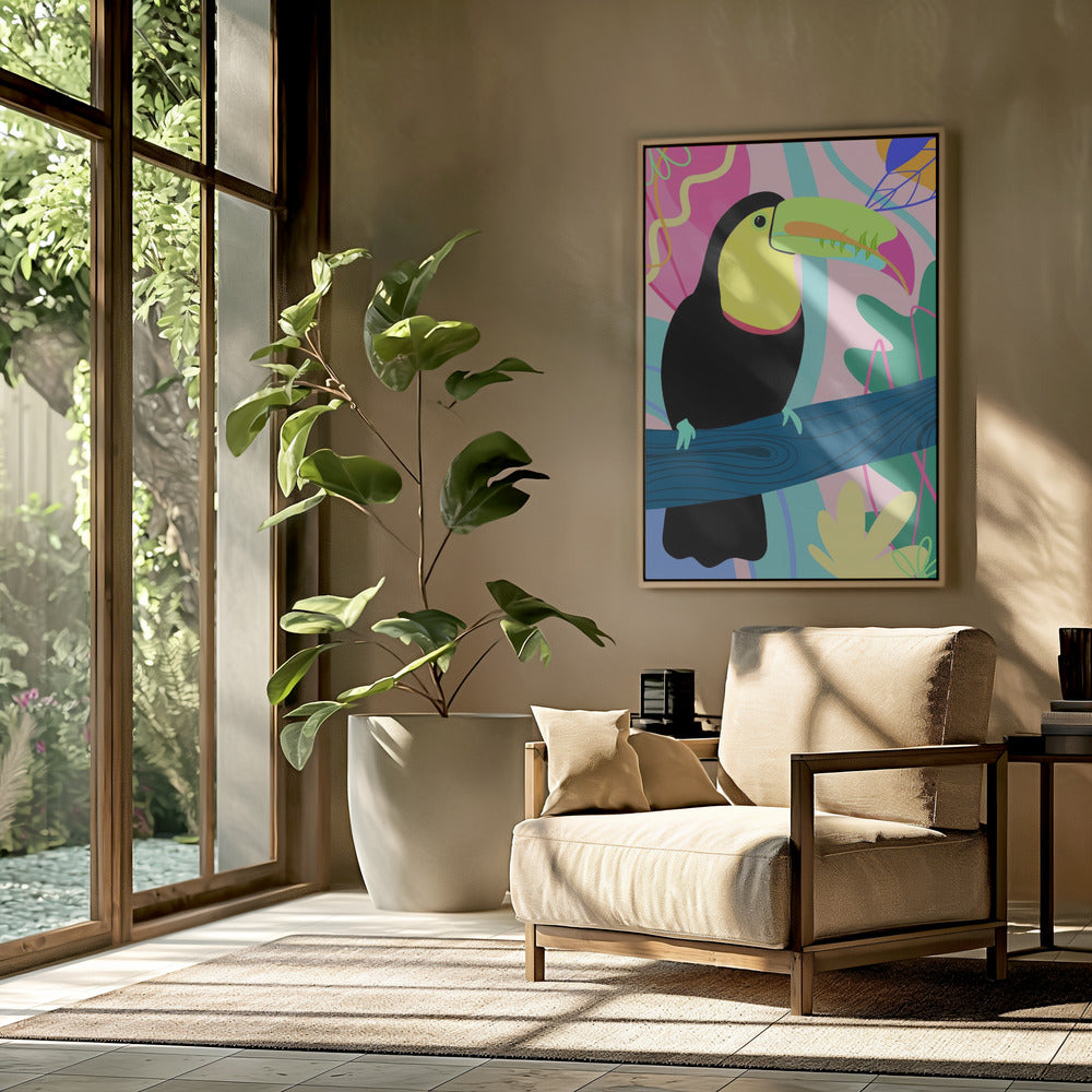 Colorful Toucan | Poster