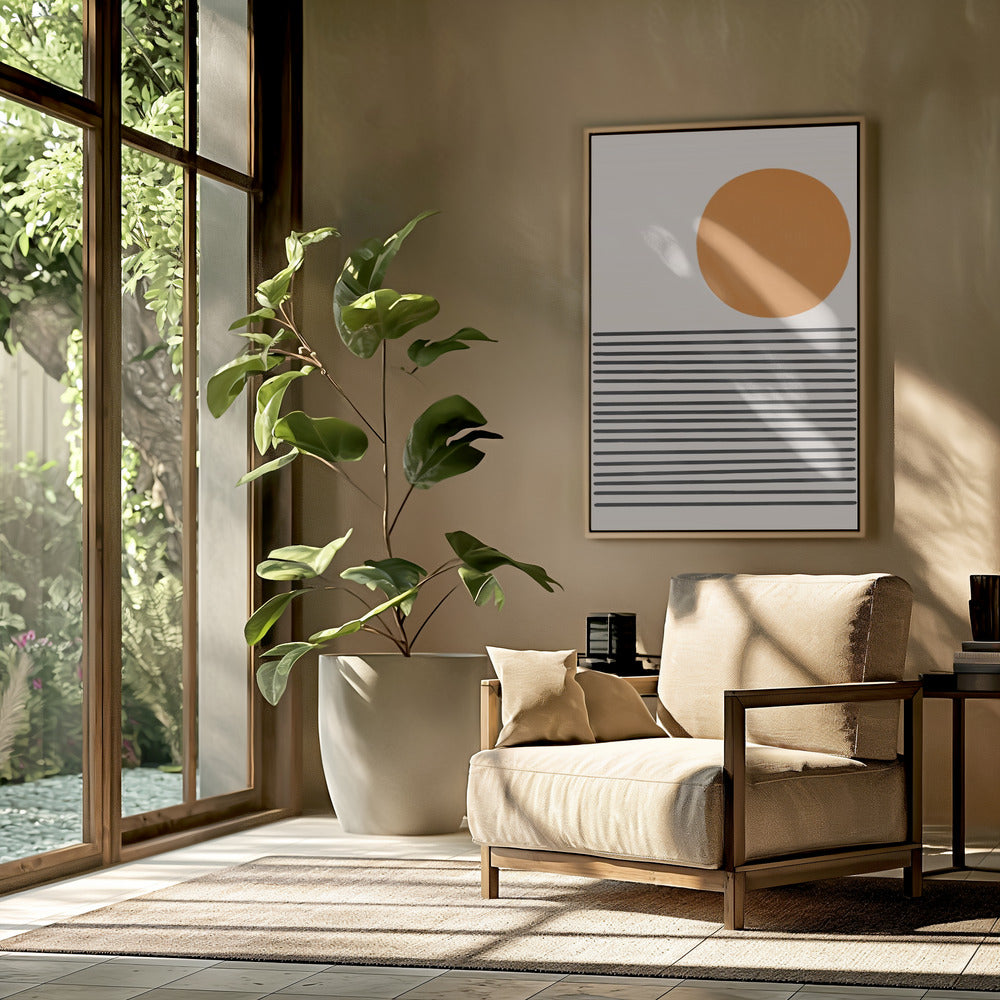 Minimalist Sea Landscape | Poster